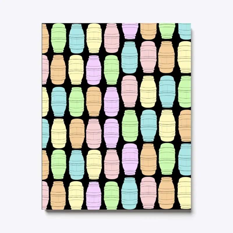 Give Me a Hug Pattern (Pastel)